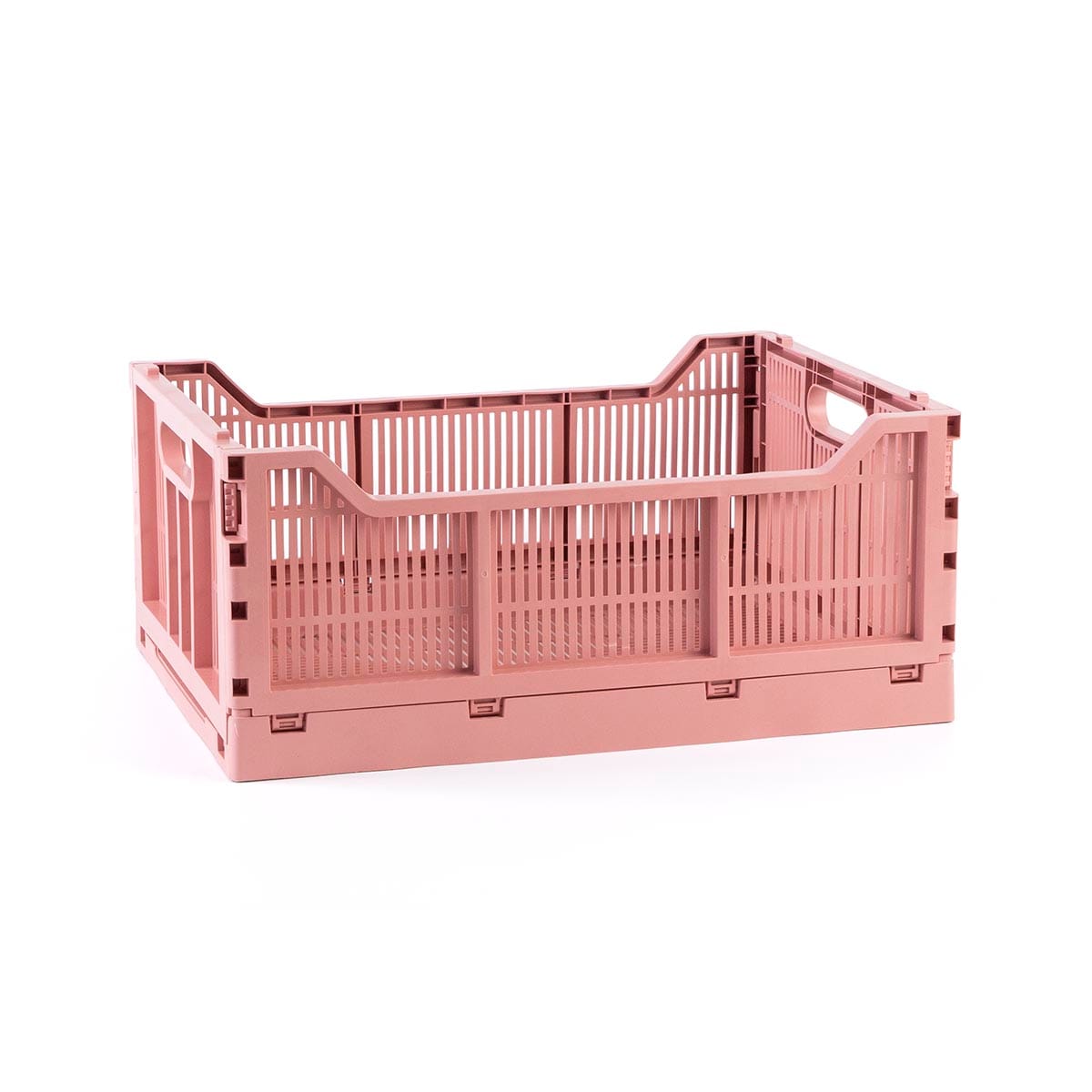 Μaxi πτυσσόμενο καλάθι-ΕΝΚΟ- ροζ για το σπίτι 17lt 40x30x17cm