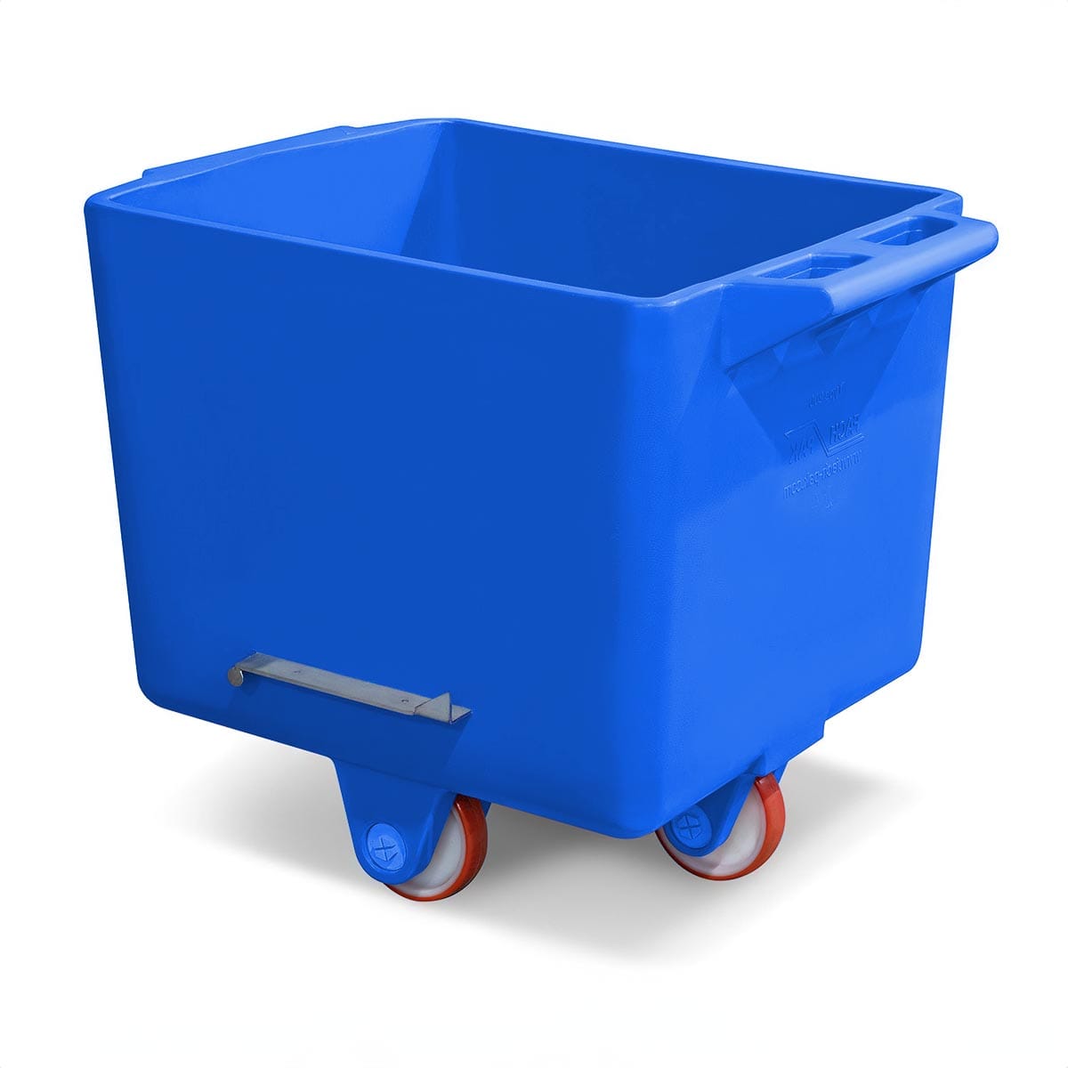 Βαγονέτο/κάδος για κρέας μονωμένο PE 200lt 820x720x700mm μπλε