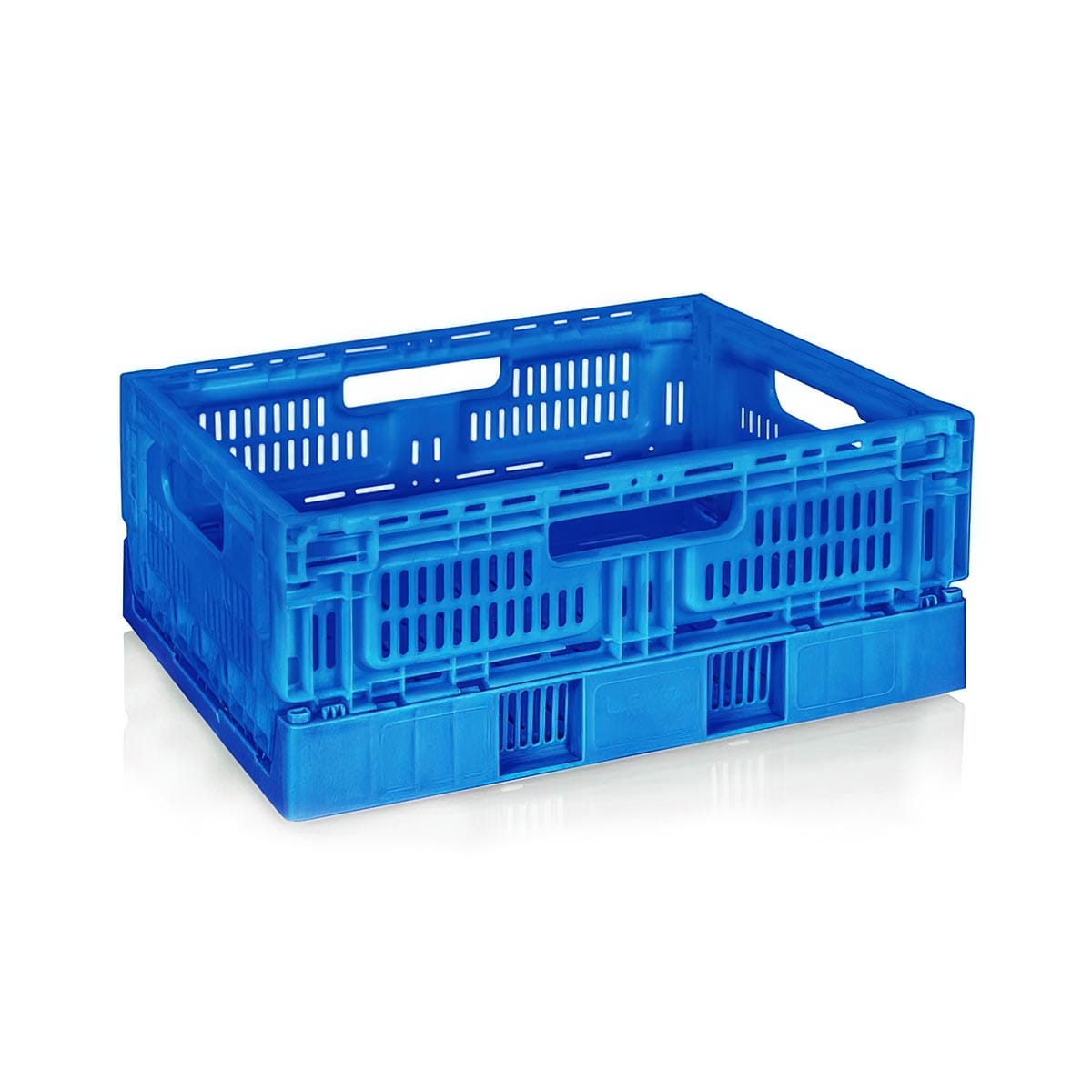 Αναδιπλούμενο Μπλε τελάρο 15lt 40x30x13cm 4313 πλαστικό κιβώτιο